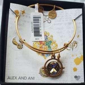 NEW- Alex and Ani Harry Potter Time Turner Bangle #5 TIME TURNER